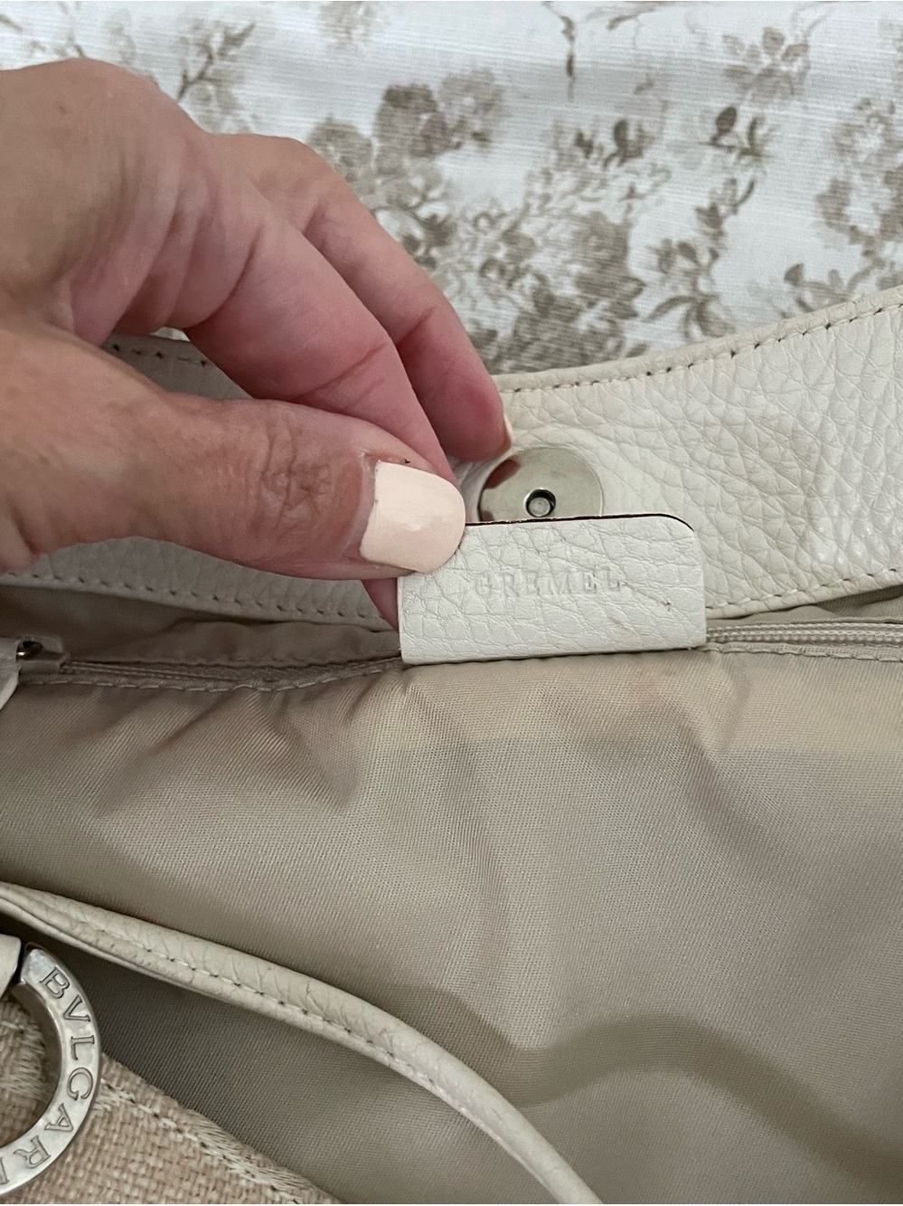 Bulgari Logo Drawstring Tote - Picture 4 of 16